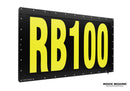Rock Board Custom Display KOMATSU HAUL TRUCK ID Number Board (1000W)