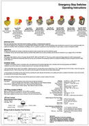 Emergency Stop Device 3-Pole Contacts in Stainless Steel (ES-SS)