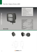 Nordic N42 SCORPIUS 19-32V - Heavy Duty LED Work Lamp