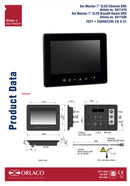 Orlaco ELED BroadR-Reach SRD 7 inch monitor