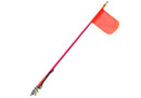 QVSF3000 Safety Flag 3.0m with Quick Release Base & Wired connector
