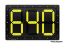 Rock Board Heavy Duty LED Number Board, 3 Numeric Changeable Character Display